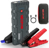 NEXPOW Starthilfe Powerbank, 2000A Spitzenstrom Auto Starthilfe, 12V Tragbarer Batterie Booster mit USB-Schnellladung 3.0 (bis zu 7,0L Benzin oder 6,5L Diesel) Safe Batteriestarter LED-Licht (grau)(Available only in Germany))