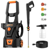 NEXPOW 4000PSI Electric Pressure Washer, 2.6 GPM Power Washer with 30ft Hose-SK101-16