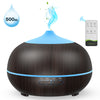 VAVSEA 500ML Essential Oil Diffuser, Aromatherapy Diffuser for Large Bedroom 7 Colors Light Humidifier