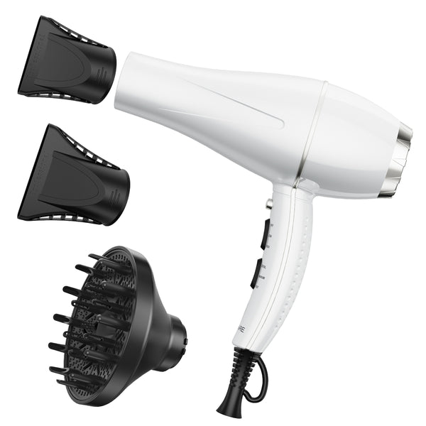 NEXPURE Hair Dryer, 1875W Professional Ionic Blow Dryer with Diffuser for Quick Drying & Styling