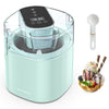 VAVSEA 1.6 Qt Ice Cream Maker with Scoop, 2-in-1 Electric Ice Cream Machine with LED Screen & Timer, Double-Insulated Freezer Bowl