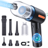 NEXPOW Compressed Air Duster，200,000 RPM Air Duster,18Kpa Car Cordless Handheld Vacuum for Car, Pool,Camping
