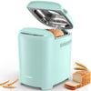 VAVSEA Bread Maker, 2LB Automatic Bread Machine, Cake Setting, Nonstick Ceramic Pan for Homemade Bread, Green