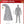 Load image into Gallery viewer, 6FT Bent Top Pre-lit Christmas Tree with Golden Star, Hinged Artificial Xmas Tree with 300 Lights, 900 Branch Tips for Holiday Party
