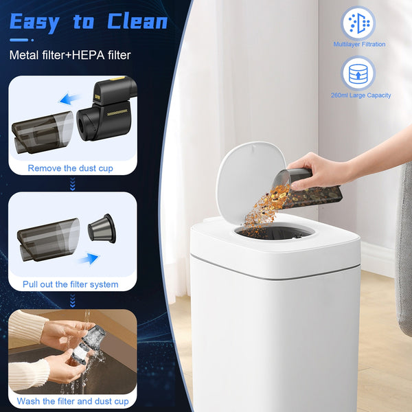 AVAPOW Handheld Car Vacuum Cordless, 8in1 18000 PA High Suction Power Portable Vacuum Duster Cleaner