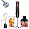 VAVSEA Immersion Hand Blender,5-in-1 1100W Multi-Function Handheld Stick Blender with 24-Speed