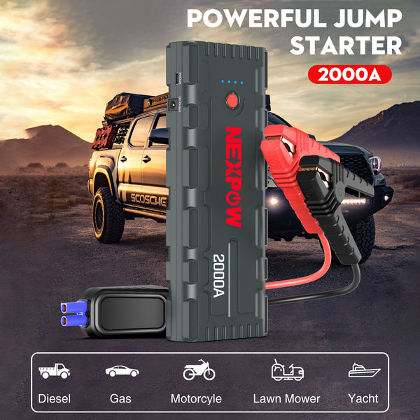 NEXPOW G17 2000A Peak 18000mAh Jump Starter