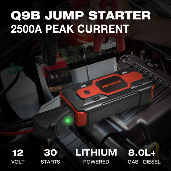 NEXPOW Q9B 2500A Peak  22000mAh Jump Starter