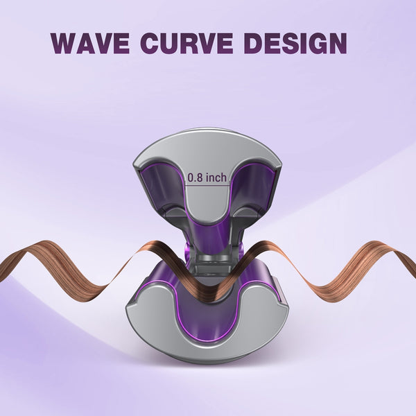 NEXPURE Curling Iron, Ionic Hair Crimper Tool, Hair Curler Waver Curling Wand with Ceramic 3 Barrel