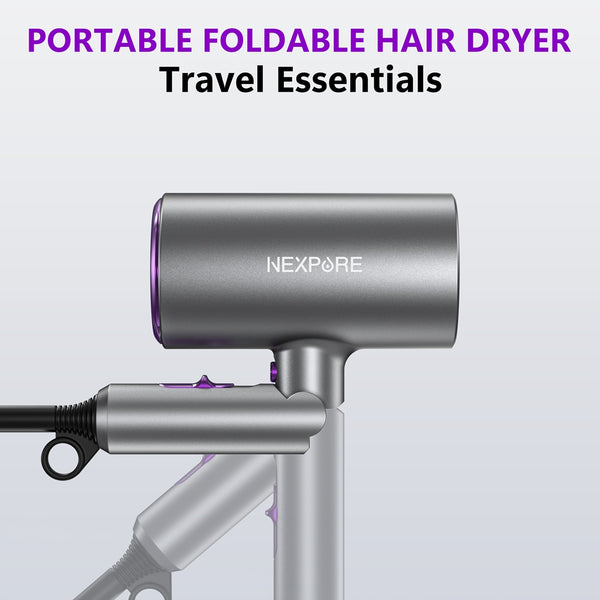 NEXPURE Ionic Hair Dryer 2000W Powerful Blow Dryer with Diffuser and Concentrator Attachments