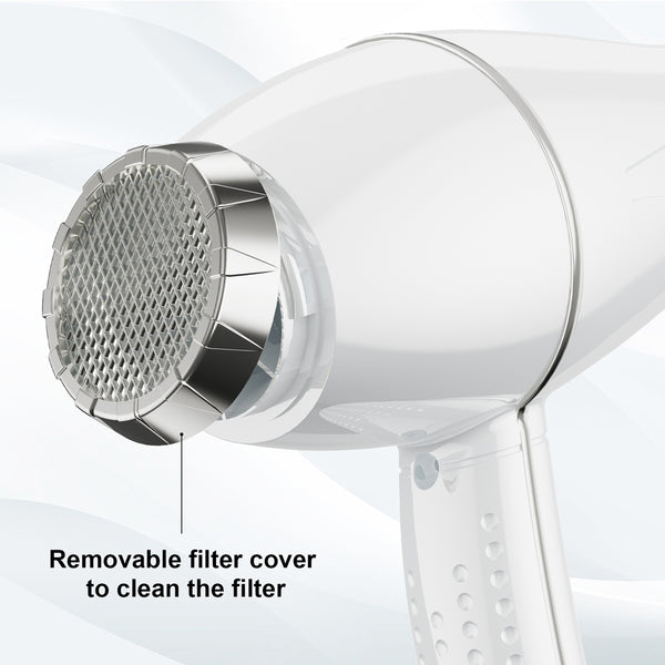 NEXPURE Hair Dryer, 1875W Professional Ionic Blow Dryer with Diffuser for Quick Drying & Styling