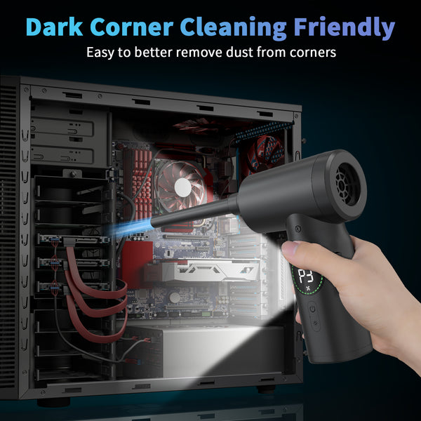 Nexpow Air Duster - 150,000 RPM Compressed Air Duster for Office & Home, Usb