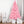 Load image into Gallery viewer, FCH 7ft 1400 Branch PVC Branch Iron Bracket Christmas Tree Pink

