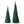 Load image into Gallery viewer, 2 Pack, 6FT 5FT Artificial Pop Up Christmas Tree with Red Ball Ornaments for for Home Office Store Holiday Deco, Green

