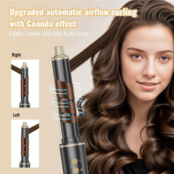 NEXPURE Blow Dryer Brush,5 in 1 Hair Styler with 110,000 RPM High-Speed Negative Ionic Hair Dryer