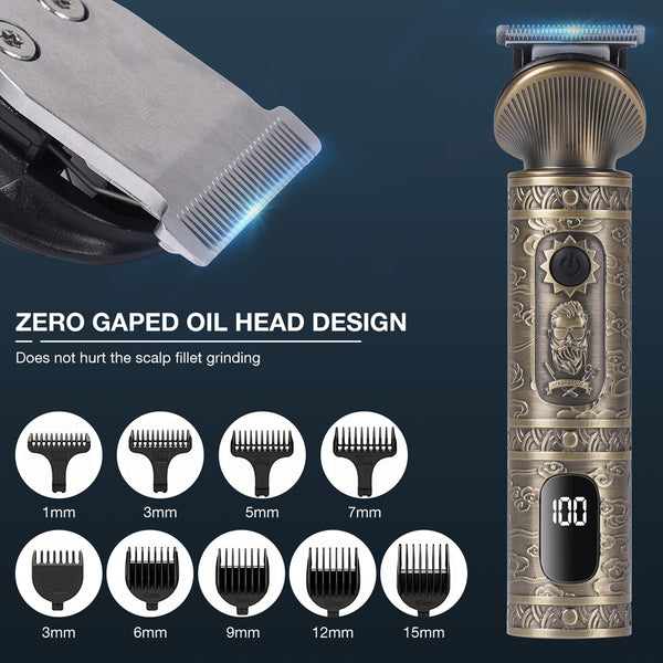NEXPURE Beard Trimmer for Men, Electric Razor Shavers, Cordless Hair Clippers, Shaving Kit, 6 in 1 Beard Grooming Kit