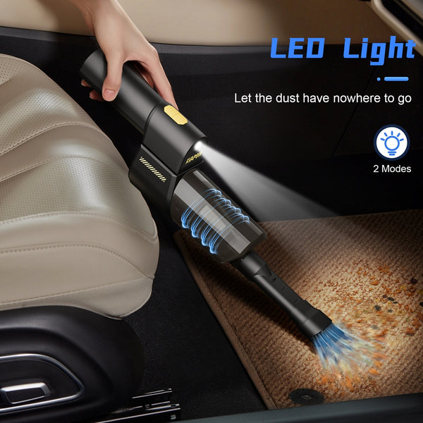 AVAPOW Handheld Car Vacuum Cordless, 8in1 18000 PA High Suction Power Portable Vacuum Duster Cleaner