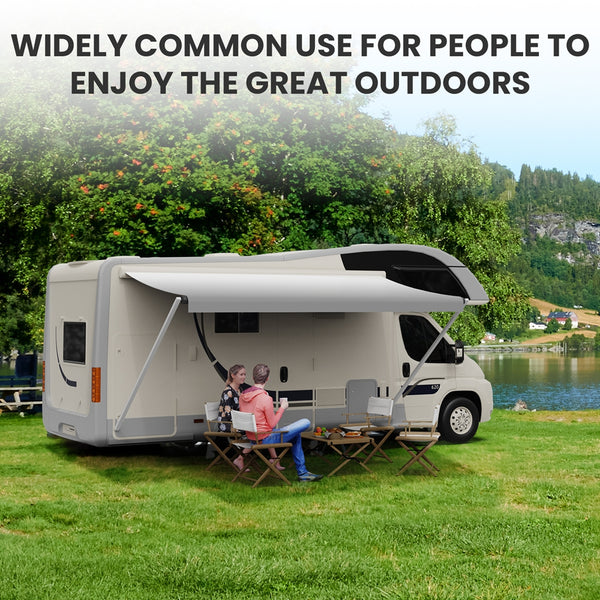 NEXPOW 16ft RV Awning Replacement Fabric｜Waterproof Camper Awning for Trailers, Motorhomes, RVs