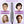 Load image into Gallery viewer, NEXPURE 1/2" Flat Iron Hair Straightener &amp; Curler, 2 in 1 Ceramic Mini Straightener, Travel Iron, 30s Fast Heat Up, Purple
