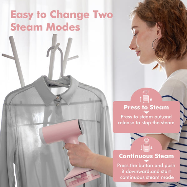 VAVSEA Steamer for Clothes 1500W Handheld Garment Steamer, Steam Iron, Portable for Travel