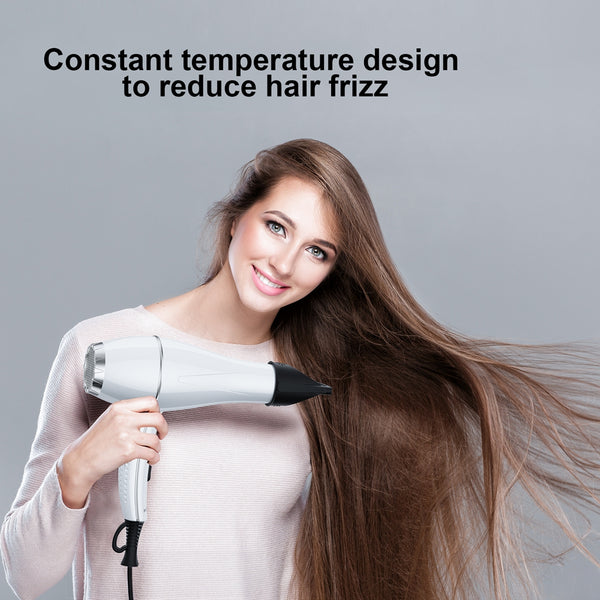 NEXPURE Hair Dryer, 1875W Professional Ionic Blow Dryer with Diffuser for Quick Drying & Styling