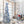 Load image into Gallery viewer, 7FT Snow Flocked Pre-lit Artificial Pop Up Christmas Tree with 200 Warm Lights and Blue &amp; Silver Ornaments for Home Holiday Decor
