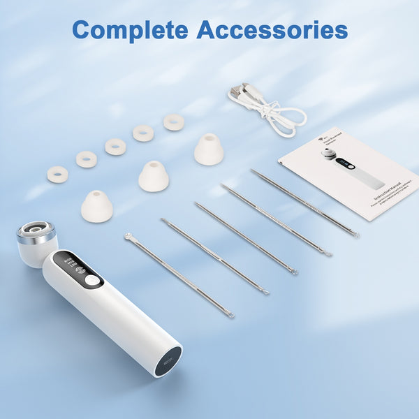 NEXPURE Blackhead Remover Vacuum, Blackhead Extractor with Camera, Pore Cleanser for Men and Women, Skin Care Tool with 5 Probes