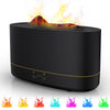 VAVSEA Flame Diffuser Humidifier, 7 Color Essential Oil Diffuser, 200ml Time Setting for Home