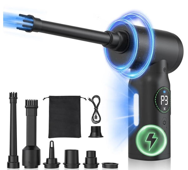 Nexpow Air Duster - 100,000 RPM Compressed Air Duster for Office & Home, Usb