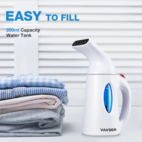 VAVSEA Steamer for Clothes, Portable Garment Steamer, Wrinkles/ Steam/ Soften/ Clean/ Sterilize