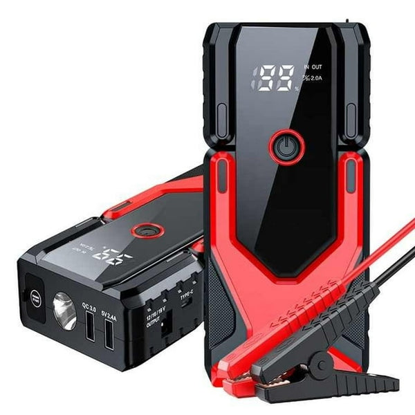 NEXPOW 1500A Car Battery Jump Starter, 12V Jump Box, Portable Charger and Jumper Cables for 7L Gas or 5L Diesel Engines, Black