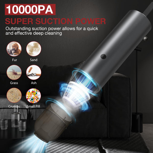 NEXPOW Car Vacuum, 18000PA Car Vacuum Cleaner High Power with 7500 mAh