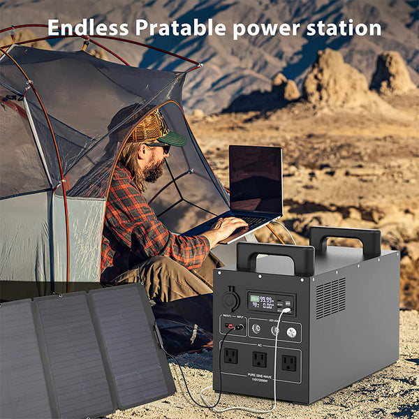 NEXPOW  2000W/2400Wh Portable Power Station