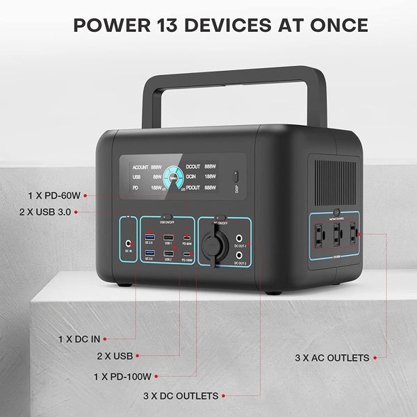 NEXPOW N5-500W Portable Power Stations