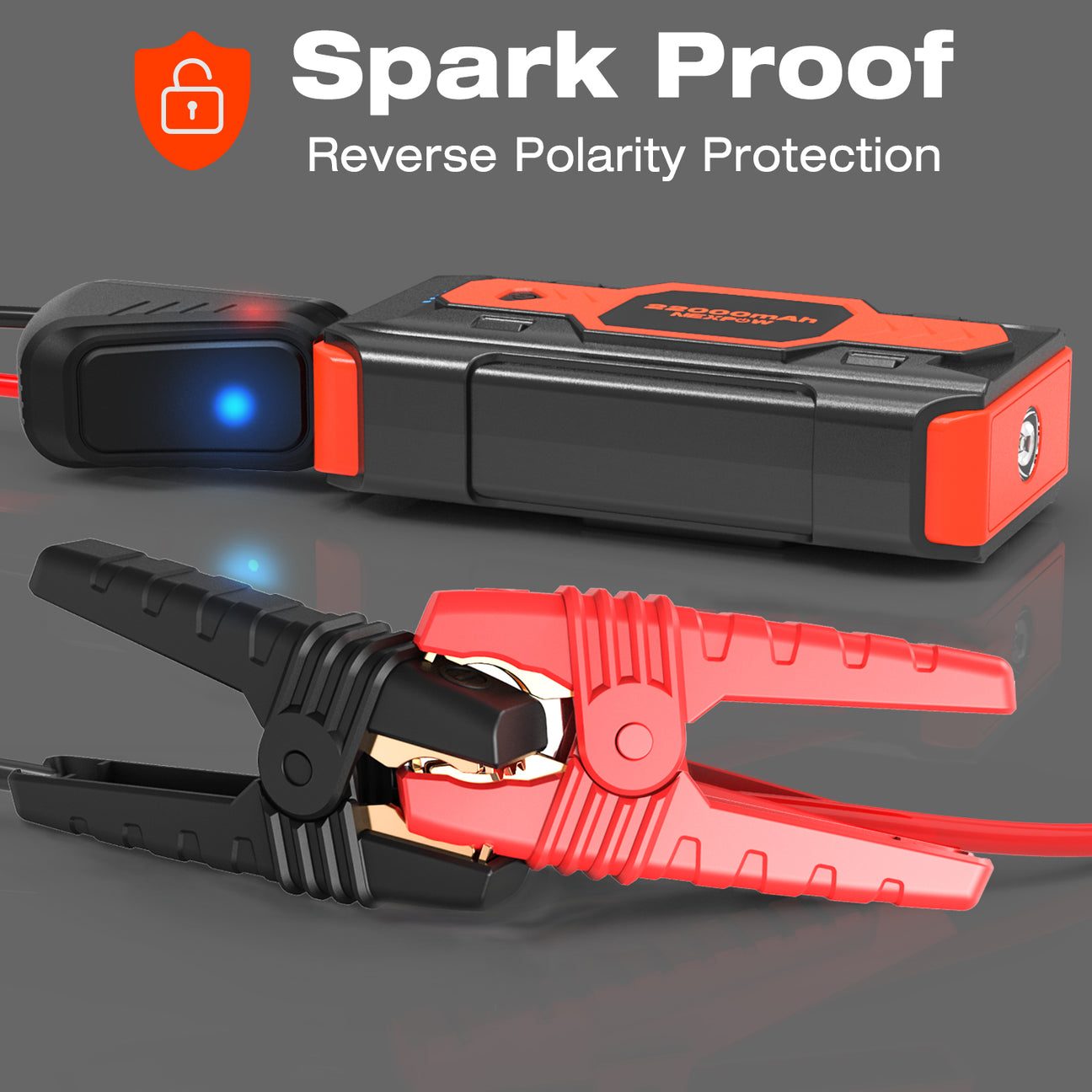 NEXPOW Q9B 2500A Peak 22000mAh Jump Starter