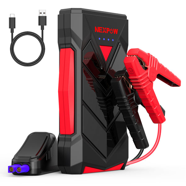 NEXPOW T11F 1000A Peak 10400mAh Jump Starter